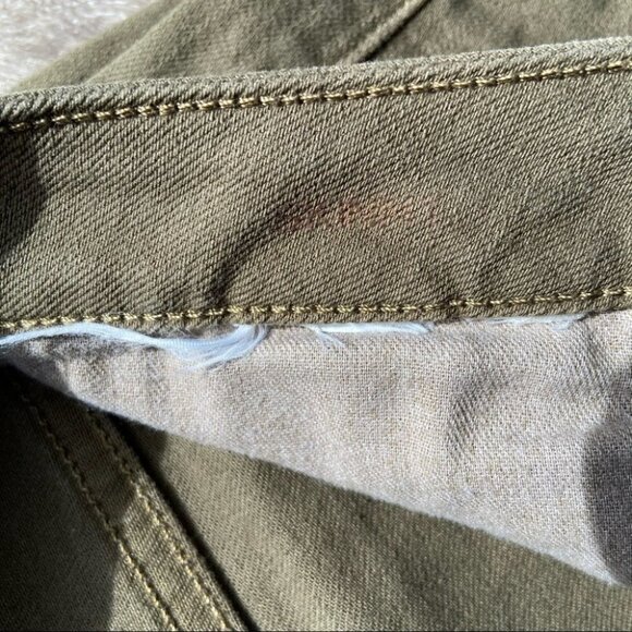 Michael Kors Olive Green Skinny Jeans - Picture 11 of 14